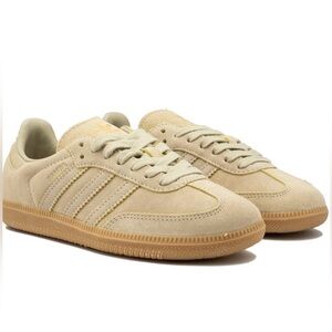 Adidas Light Tan Suede Sambas